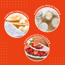 Tapioqueira Prática 2 em 1 Peneira + Armazenador de Tapioca Sem Sujeira na Cozinha - SHEFA