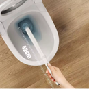 Escova Sanitária com Suporte Automático de Parede - Banheiro, Drenagem e Cerdas Resistentes
