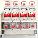 1pc Aço inoxidável e plástico em camadas sob a pia rack de armazenamento - organizador de armário de cozinha retrátil