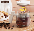 Caneca Automática Mistura Shake Com Cabo De Plástico 400ml Elétrica Recarregável 7000rpm Alta Velocidade