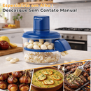 Descascador Elétrico De Alho E Uva Em Aço Inox Automático Prático